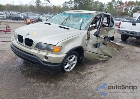 2001 BMW X5 3.0 from USA, damaged, VIN WBAFA53501LM83529